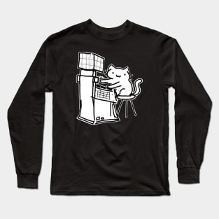 Jubeat cat Long Sleeve T-Shirt